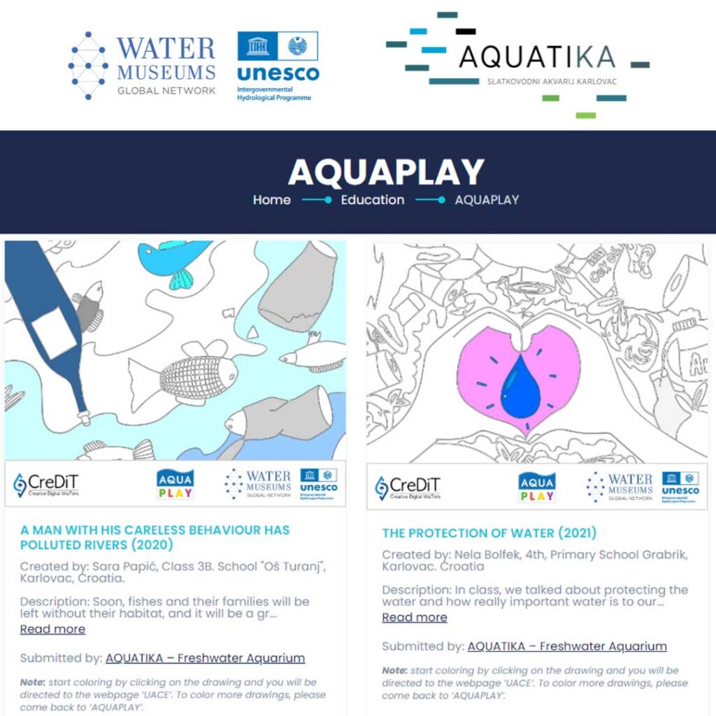 AQUAPLAY - Novi interaktivni edukativni alat za podizanje svijesti o važnosti vode