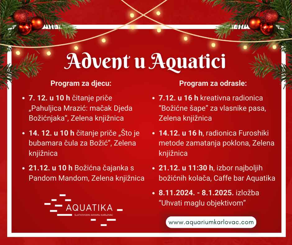 Advent u Aquatici 2024